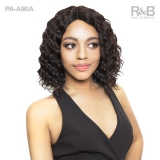 R&B Collection 12A 100% Unprocessed Brazilian Virgin Remy Natural Deep Lace Part Wig - PA-AMIA