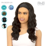 R&B Collection 13A 100% Unprocessed Brazilian Virgin Remy Hair Wet & Wave Headband Wig - PA-BODY 24