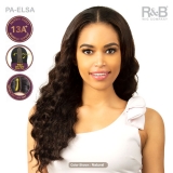 R&B Collection 13A 100% Unprocessed Brazilian Virgin Remy Hair Deep Part Lace Front Wig - PA-ELSA