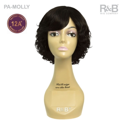 R&B Collection 12A 100% Unprocessed Brazilian Virgin Remy Hair Wig - PA-MOLLY