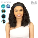 R&B Collection 13A 100% Unprocessed Brazilian Virgin Remy Hair Wet & Wave Headband Wig - PA-NATUR18