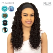 R&B Collection 13A 100% Unprocessed Brazilian Virgin Remy Hair Wet & Wave Headband Wig - PA-PASS-24