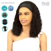 R&B Collection 13A 100% Unprocessed Brazilian Virgin Remy Hair Wet & Wave Headband Wig - PA-WATER18