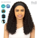 R&B Collection 13A 100% Unprocessed Brazilian Virgin Remy Hair Wet & Wave Headband Wig - PA-WATER24