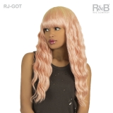 R&B Collection Human Hair Blended Full Cap Wig - RJ-GOT