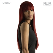R&B Collection Human Hair Blended Full Cap Wig - RJ-STAR