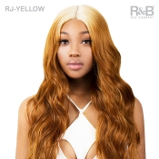 R&B Collection Human Hair Blended Hand Made Lace Wig - RJ-YELLOW