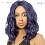 R&B Collection Human Hair Blended Lace Front Wig - RL-7STAR
