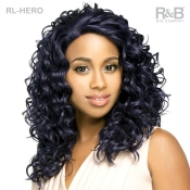 R&B Collection Human Hair Blended Lace Front Wig - RL-HERO