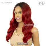 R&B Collection So Natural Human Hair Blended HD Lace Wig - SO-BODY W