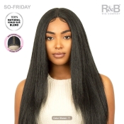 R&B Collection So Natural Human Hair Blended HD Lace Wig - SO-FRIDAY
