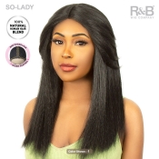 R&B Collection So Natural Human Hair Blended HD Lace Wig - SO-LADY