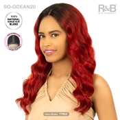R&B Collection So Natural Human Hair Blended HD Lace Wig - SO-OCEAN20