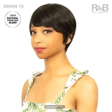 R&B Collection Human Hair Blended Black Swan Wig - SWAN 10