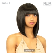 R&B Collection Human Hair Blended Black Swan Wig - SWAN 3