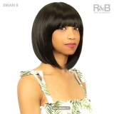 R&B Collection Human Hair Blended Black Swan Wig - SWAN 9