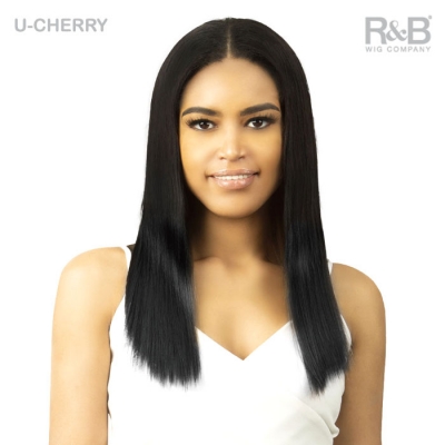 R&B Collection Human Hair Blended U Part Lace Wig - U-CHERRY