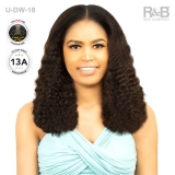 R&B Collection 13A 100% Unprocessed Brazilian Virgin Remy Hair U Part Lace Wig - U-DW-18