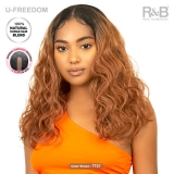 R&B Collection So Natural Human Hair Blended U-Part Wig - U-FREEDOM