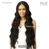 R&B Collection 100% Unprocessed Brazilian Virgin Remy Hair U Part Lace Wig - U-SUNDAY