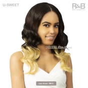 R&B Collection 100% Unprocessed Brazilian Virgin Remy Hair U Part Lace Wig - U-SWEET