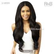 R&B Collection 100% Unprocessed Brazilian Virgin Remy Hair U Part Lace Wig - U-WISH