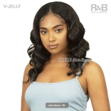 R&B Collection 100% Natural Human Hair Blended V-Part Wig - V-JELLY