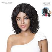 R&B Collection 12A Wet n Wavy 100% Unprocessed Brazilian Virgin Remy Swiss Lace Wig - W-CANDY