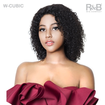 R&B Collection 100% Unprocessed Brazilian Virgin Remy Wet N Wavy Deep Lace Part Wig - W-RUBI