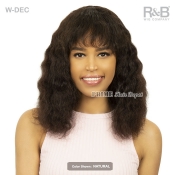 R&B Collection 100% Unprocessed Brazilian Virgin Remy Hair Wet & Wave Natural Lace Wig - W-DEC