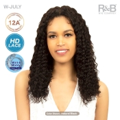 R&B Collection 12A 100% Unprocessed Brazilian Virgin Remy Hair Wet & Wave Natural Lace Wig - W-JULY