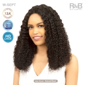 R&B Collection 12A 100% Unprocessed Brazilian Virgin Remy Hair Wet & Wave Natural Lace Wig - W-SEPT