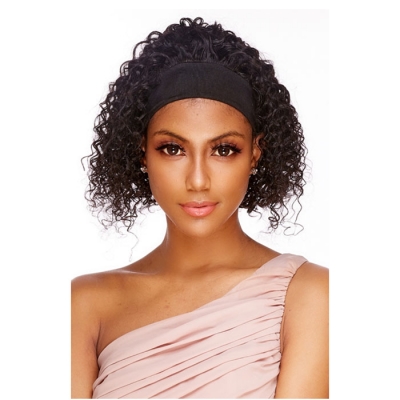 IT Tress 100% Human Hair Headband Wig - HHB-1