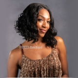 IT Tress High Quality Human Mix Front Part Lace Wig - HQ-CINDY