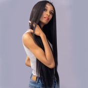 IT Tress Human Hair Blended 13x4 Lace Wig - IVORY