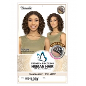 Vanessa Glueless 100% Premium Brazilian Human Hair 13x4 HD Lace Front Part Wig - H134 LORY