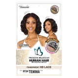 Vanessa Glueless 100% Premium Brazilian Human Hair 13x4 HD Lace Front Part Wig - H134 TEMMA