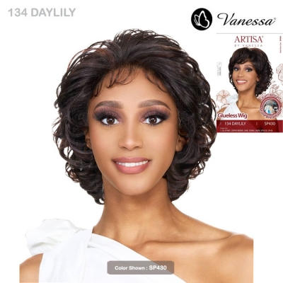 Vanessa Artisa Synthetic Glueless 13x4 Lace Front Wig - 134 DAYLILY