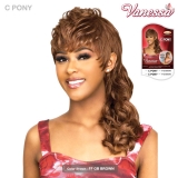 Vanessa Fashion Wig Synthetic Hair Wig - C PONY