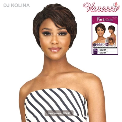 Vanessa Party Lace Synthetic Deep J-Part Lace Wig - DJ KOLINA