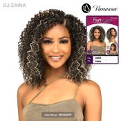 Vanessa Party Lace Synthetic Deep J-Curved HD Lace Part Wig - DJ ZAINA