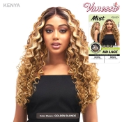 Vanessa Mist Synthetic Hair 13x4 Triangle HD Lace Wig - KENYA