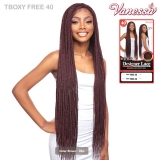 Vanessa Designer Lace Braided Lace Front Wig - TBOXY FREE 40