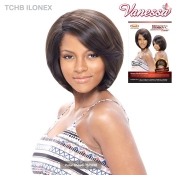 Vanessa Honey C Brazilian Human Hair Blend Lace Front Wig - TCHB ILONEX