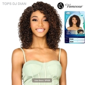 Vanessa Top Lace Synthetic J Part HD Lace Front Wig - TOPS DJ DIAN