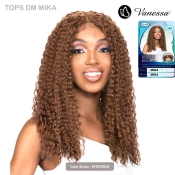 Vanessa Top Lace Synthetic Hair Deep Middle Part HD Lace Front Wig - TOPS DM MIKA
