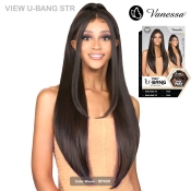 Vanessa View Glueless Synthetic U-Part HD Lace Front Wig - VIEW U-BANG STR