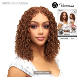 Vanessa View Synthetic Glueless 13x4 HD Lace Front Wig - VIEW134 CASSIA