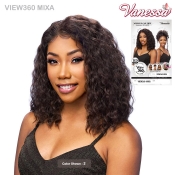 Vanessa Synthetic HD Swissilk Lace Wig - VIEW360 MIXA