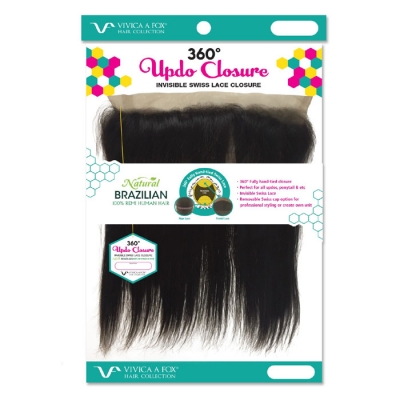 Vivica A Fox Brazilian Hair 360 Degree Updo Closure - 360-SCCL